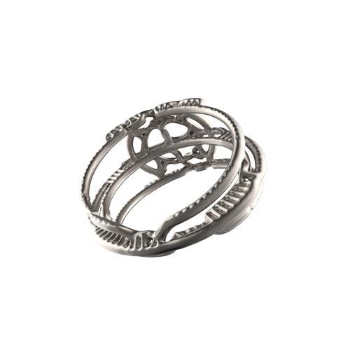 Anello Orbit di Alienite - vista posteriore